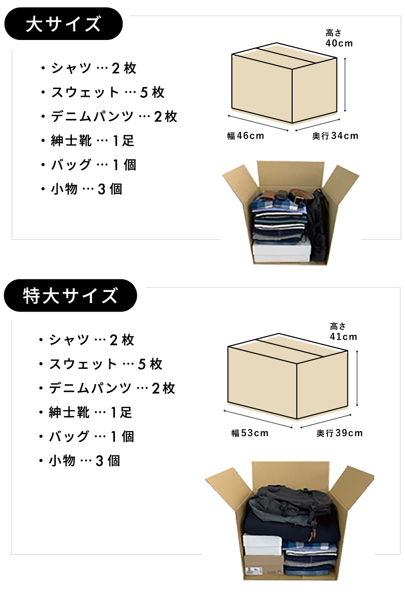 カインドオル宅配買取 梱包イメージ